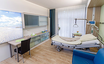 Palliativstation Patientenzimmer